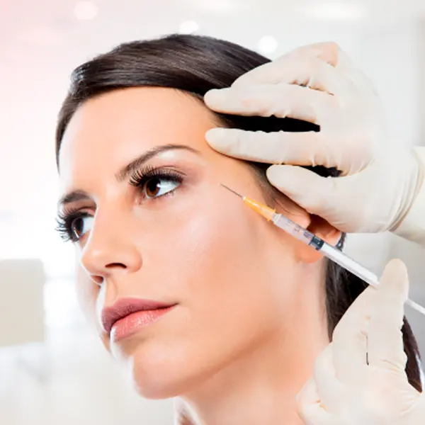botox no tratamento facial